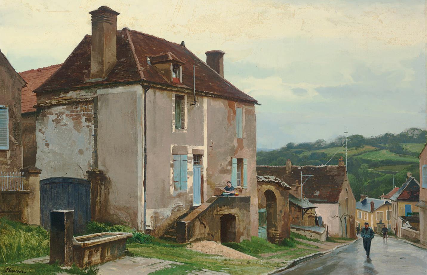 Ogden Minton Pleissner - Burgundy