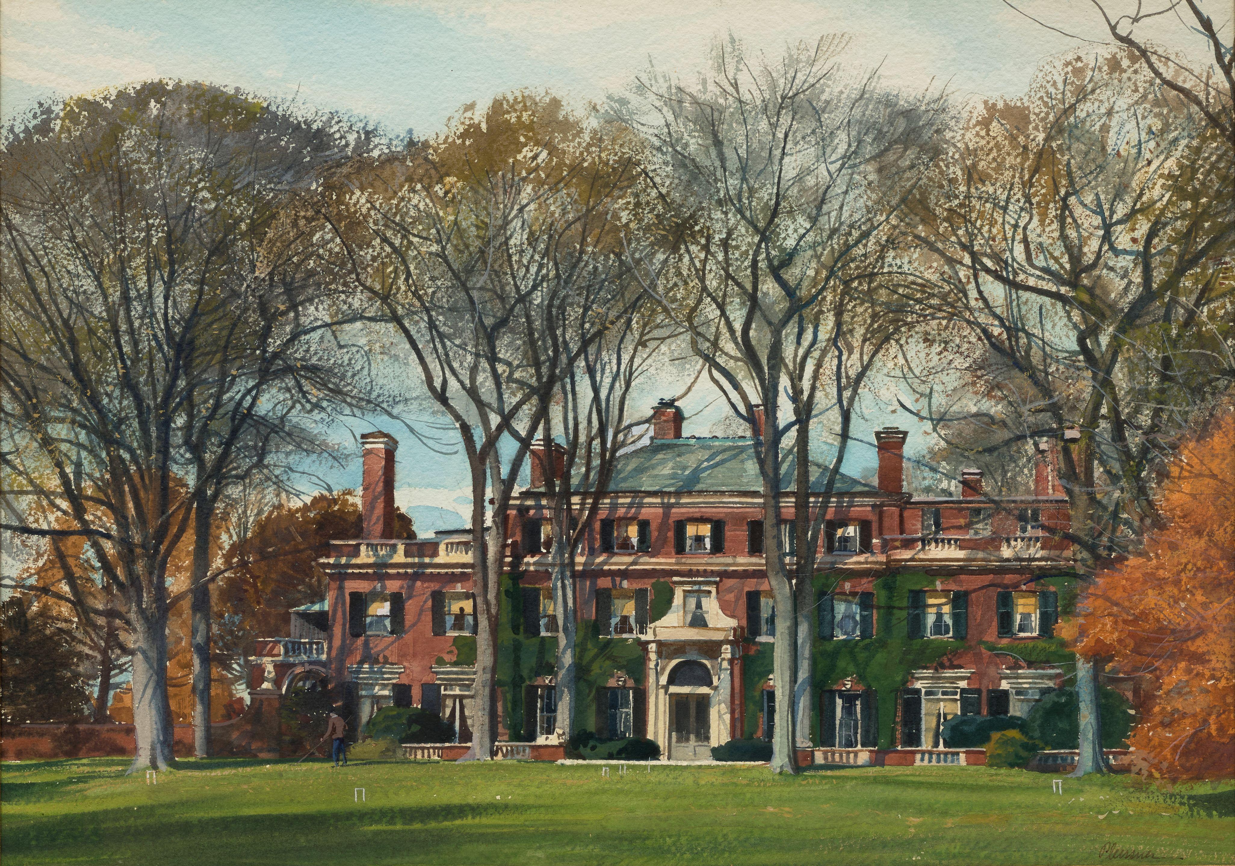 Ogden Minton Pleissner - Peacock Point