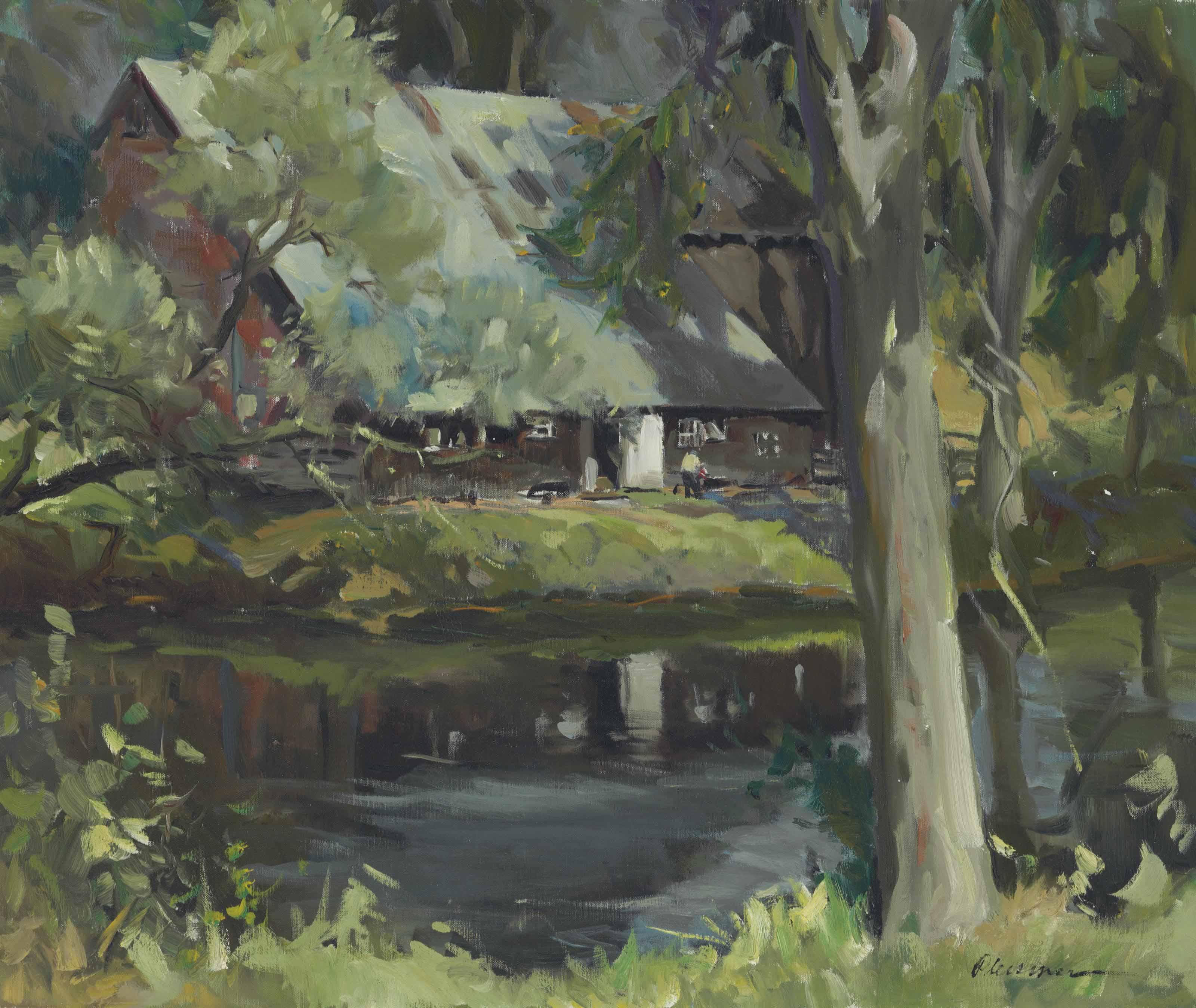 Ogden Minton Pleissner - Spring in Vermont