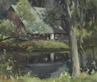 Ogden Minton Pleissner - Spring in Vermont