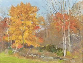 Ogden Minton Pleissner - The Edge of the Pasture, 1932