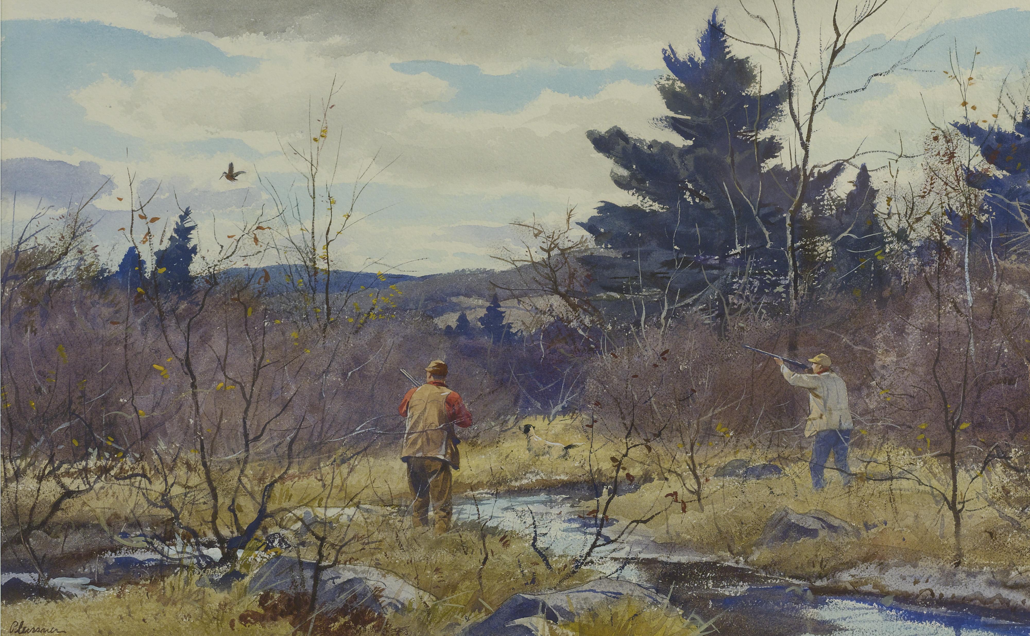 Ogden Minton Pleissner - Woodcock Shooting