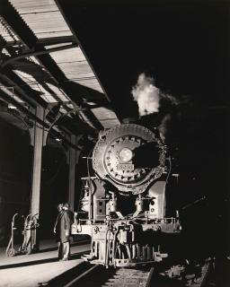 Ogle Winston Link - \'La Salle Street, Chicago\', 1954