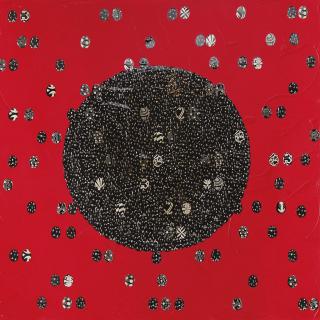 Oksana Mas - Black Sphere On Red