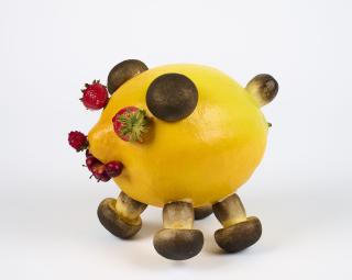 Olaf Breuning - Lemon Pig (für Parkett 71).