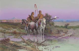 Olaf Carl Seltzer - Blackfeet Warriors (Piegans)