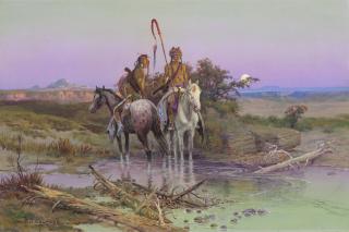 Olaf Carl Seltzer - Blackfeet Warriors (Piegans)