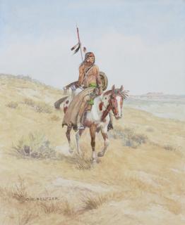 Olaf Carl Seltzer - Indian Scout
