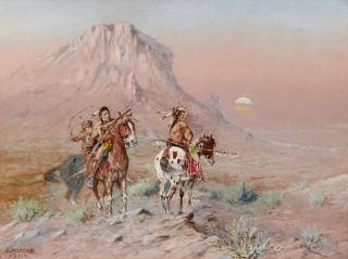 Olaf Carl Seltzer - Indian Scouts