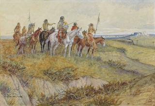 Olaf Carl Seltzer - Two Streaks of Rust