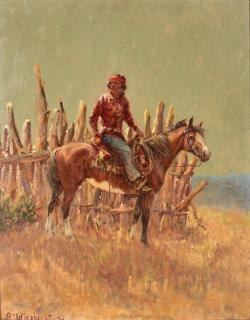 Olaf Carl Wieghorst - Navajo Buck