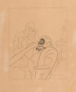 Olaf Gulbransson - 3 Bll.: Figürliche Kompositionen.