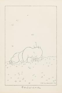 Olaf Gulbransson - Die vier Jahreszeiten: Frühling.