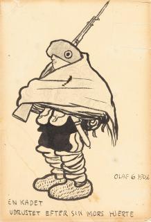 Olaf Gulbransson - „En Kadet udrustet efter sin mors hjerte“.