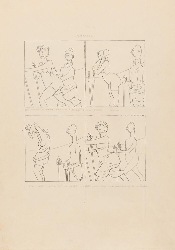 Olaf Gulbransson - „Sportregel“