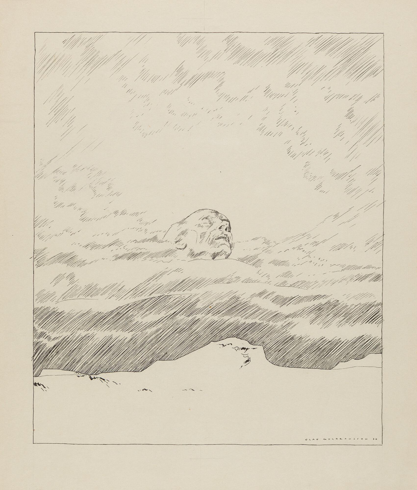 Olaf Gulbransson - Traum.