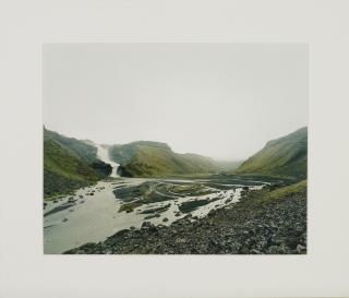 Olaf Otto Becker - Öfaerufoss Waterfall,Valley 07/2011, 2011