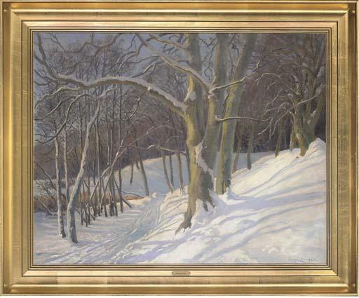 Olaf Viggo Peter Langer - A Path Through The Woodland