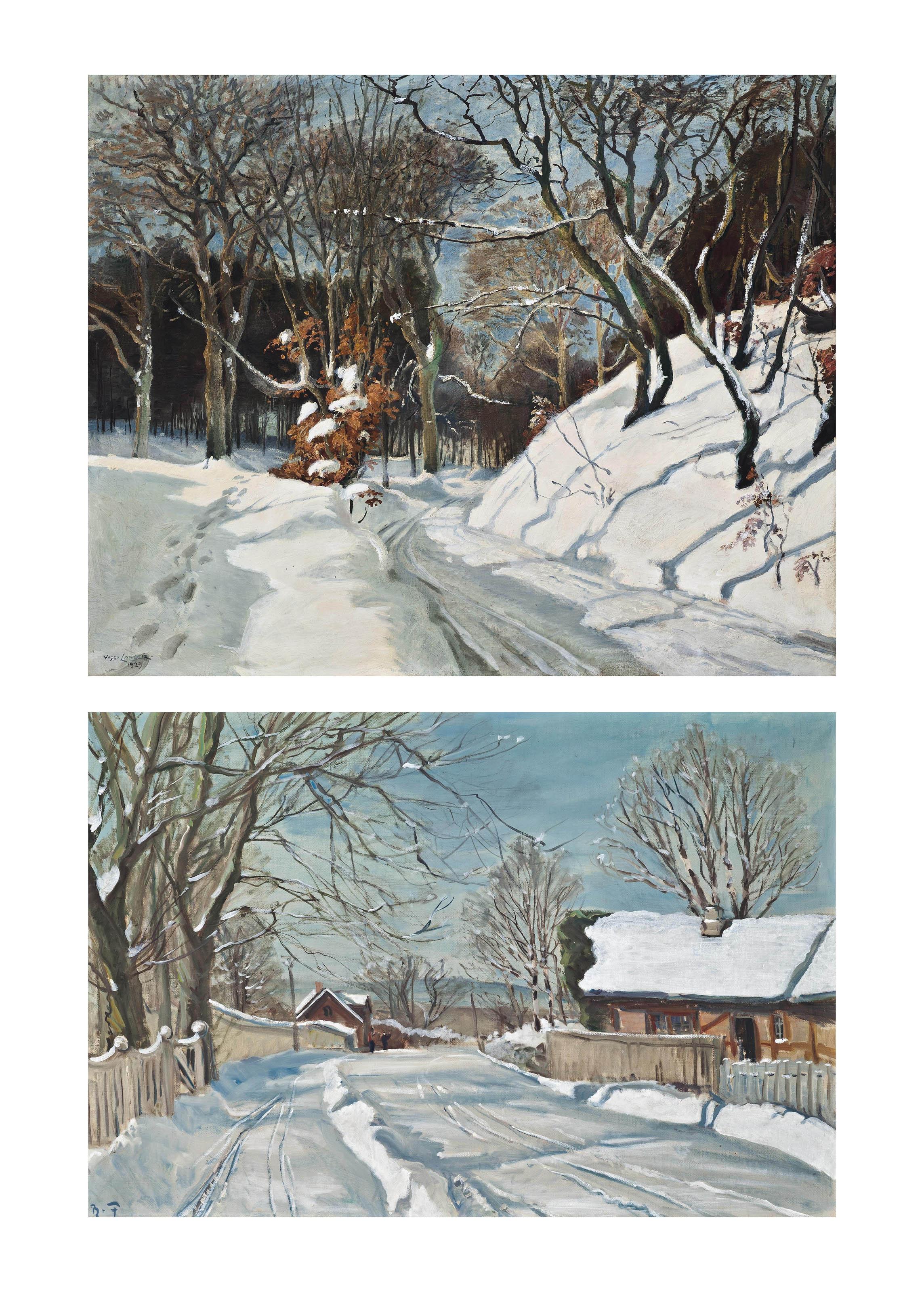 Olaf Viggo Peter Langer - Tracks In The Snow