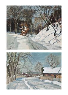 Olaf Viggo Peter Langer - Tracks In The Snow