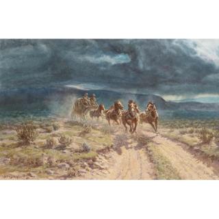 Olaf Wieghorst - Running Ahead Of The Storm