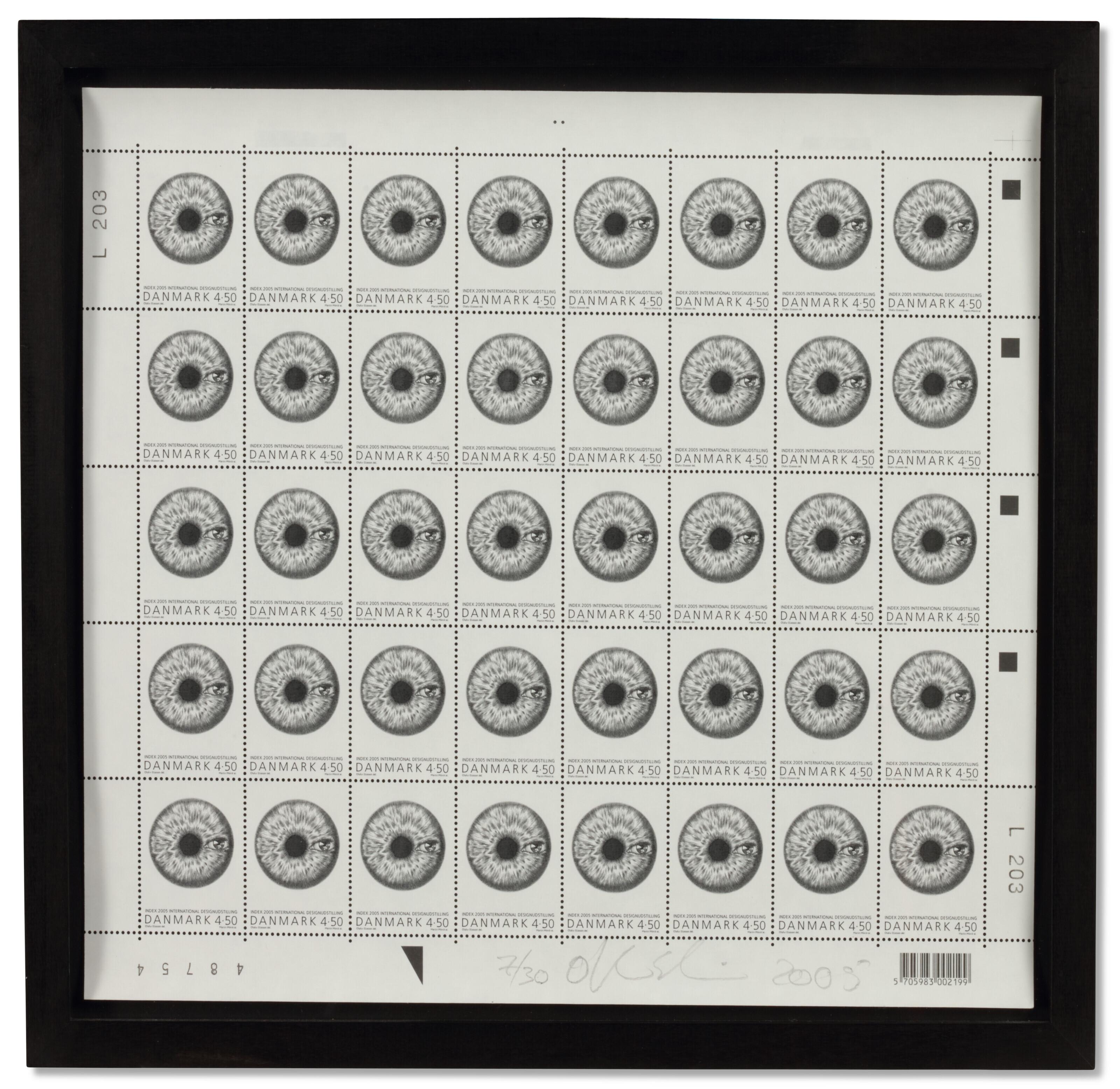 Olafur Eliasson - Eyeball stamp