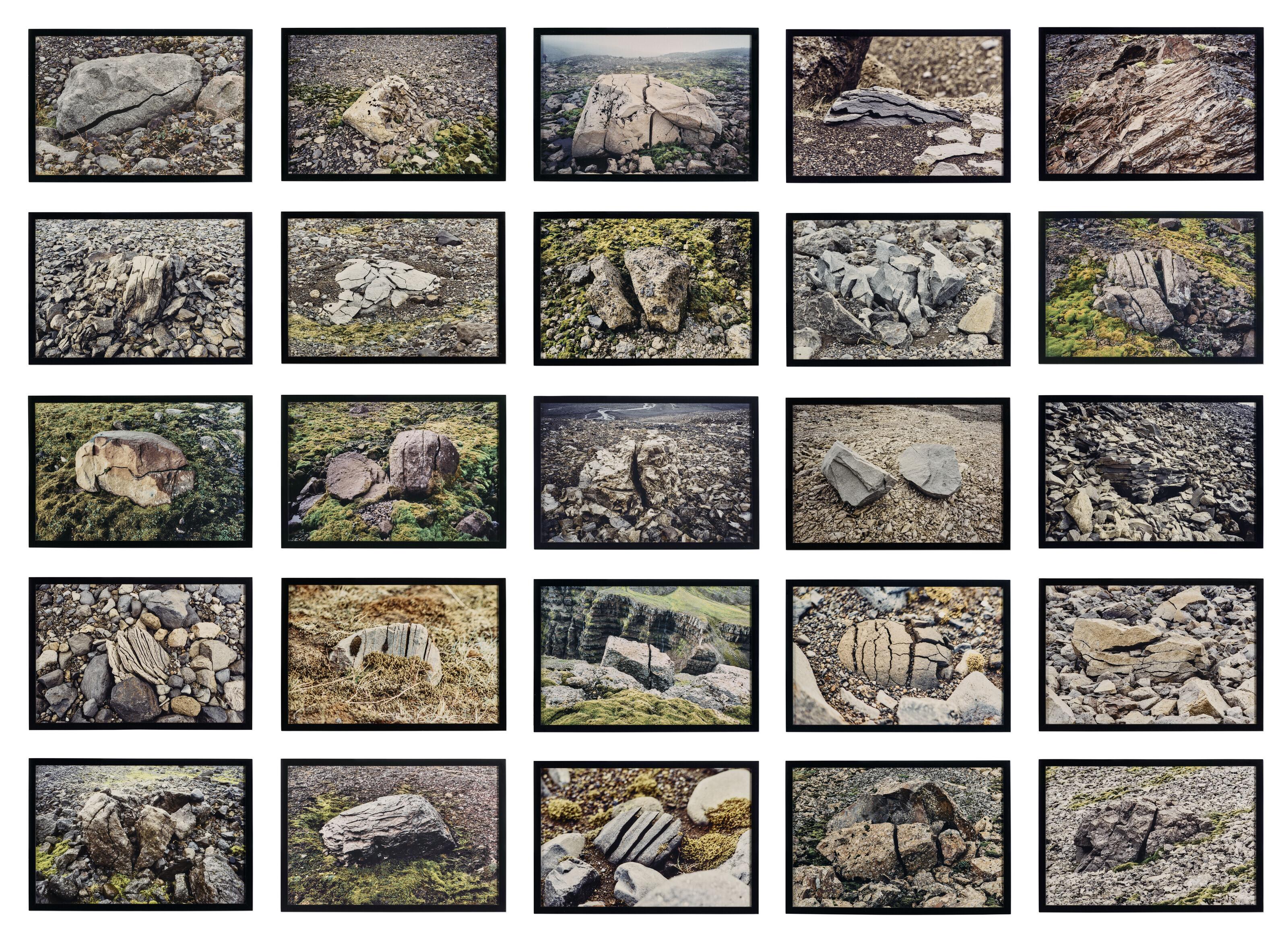 Olafur Eliasson - The broken stone series