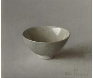 Olav Cleofas van Overbeek - A still life with a bowl