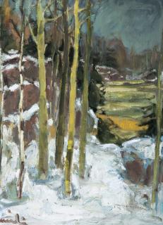 Olavi Laine - Forest In Early Spring.