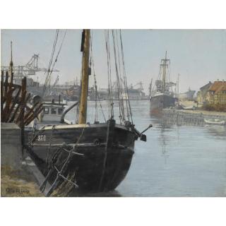 Ole Ring - Danish nakskov Havn (Nakskov Harbour)