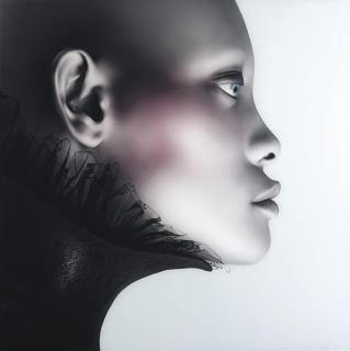 Oleg Dou - Neck, from the series Naked faces