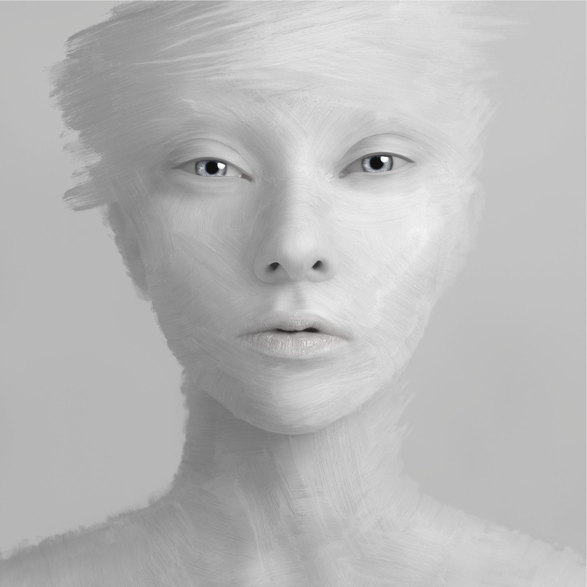 Oleg Dou - White (From The Series Paper And Paints.)