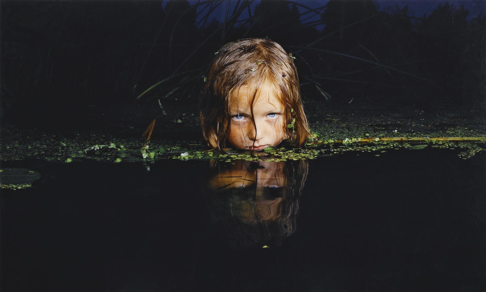 Oleg Kulik - Girl In A Swamp From The Fear Series