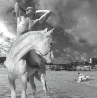 Oleg Kulik - Horseman From The Zoophrenia Series
