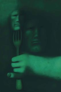 Oleg Tselkov - Person with fork