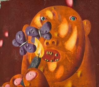 Oleg Tselkov - Portrait