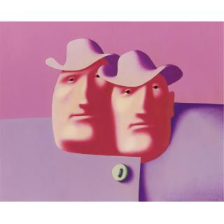 Oleg Tselkov - Russian Couple