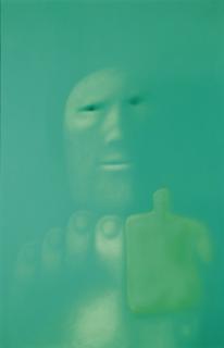 Oleg Tselkov - Russian person With Little Person