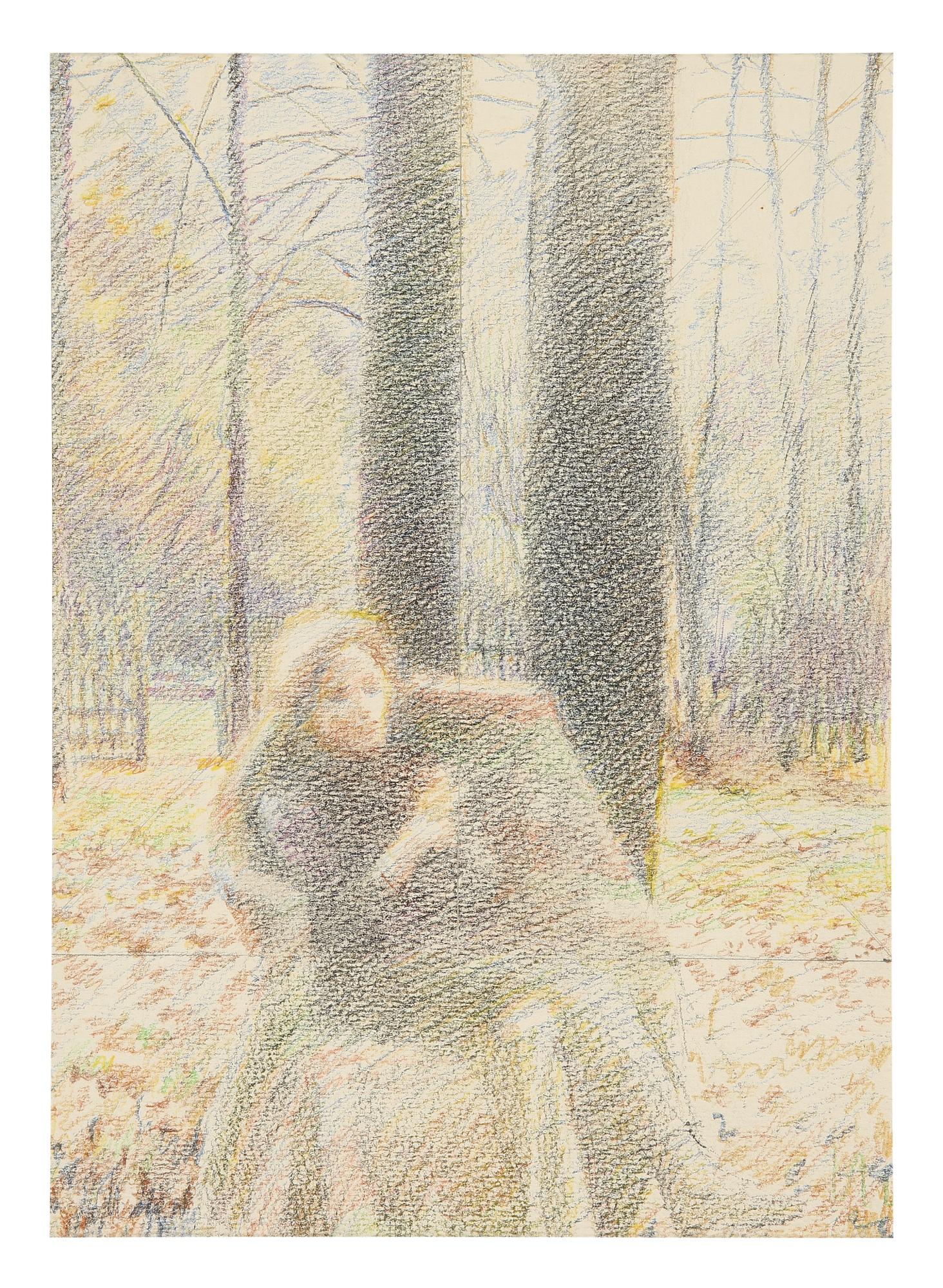 Oleg Vassiliev - Study For \'Autumn Portrait\', 1981