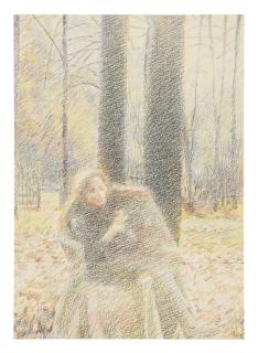 Oleg Vassiliev - Study For \'Autumn Portrait\', 1981