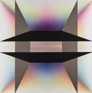 Oleg Vassiliev - View Of The Statue Of Liberty On A Foggy Night