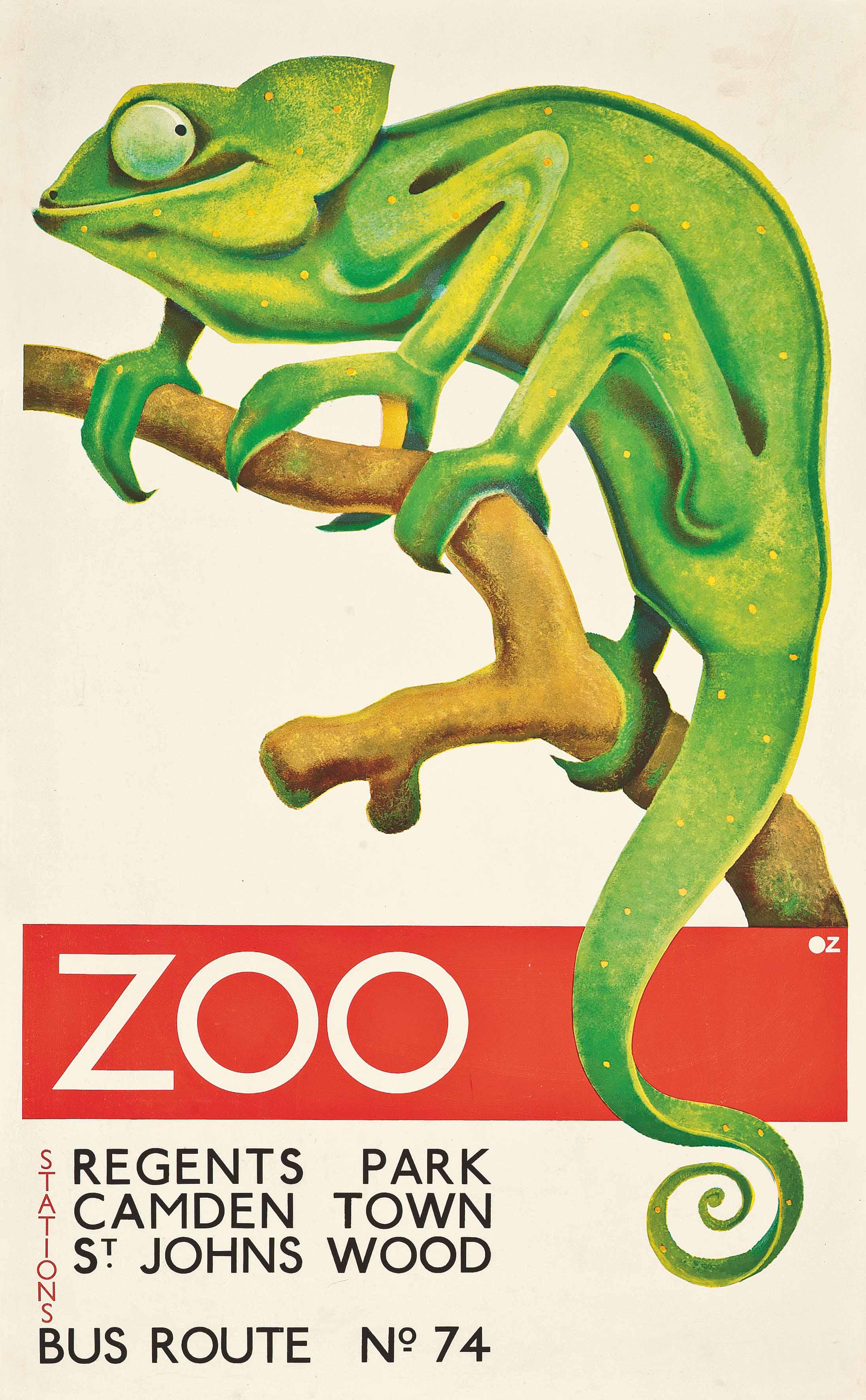 Oleg Zinger - The Zoo, Chameleon