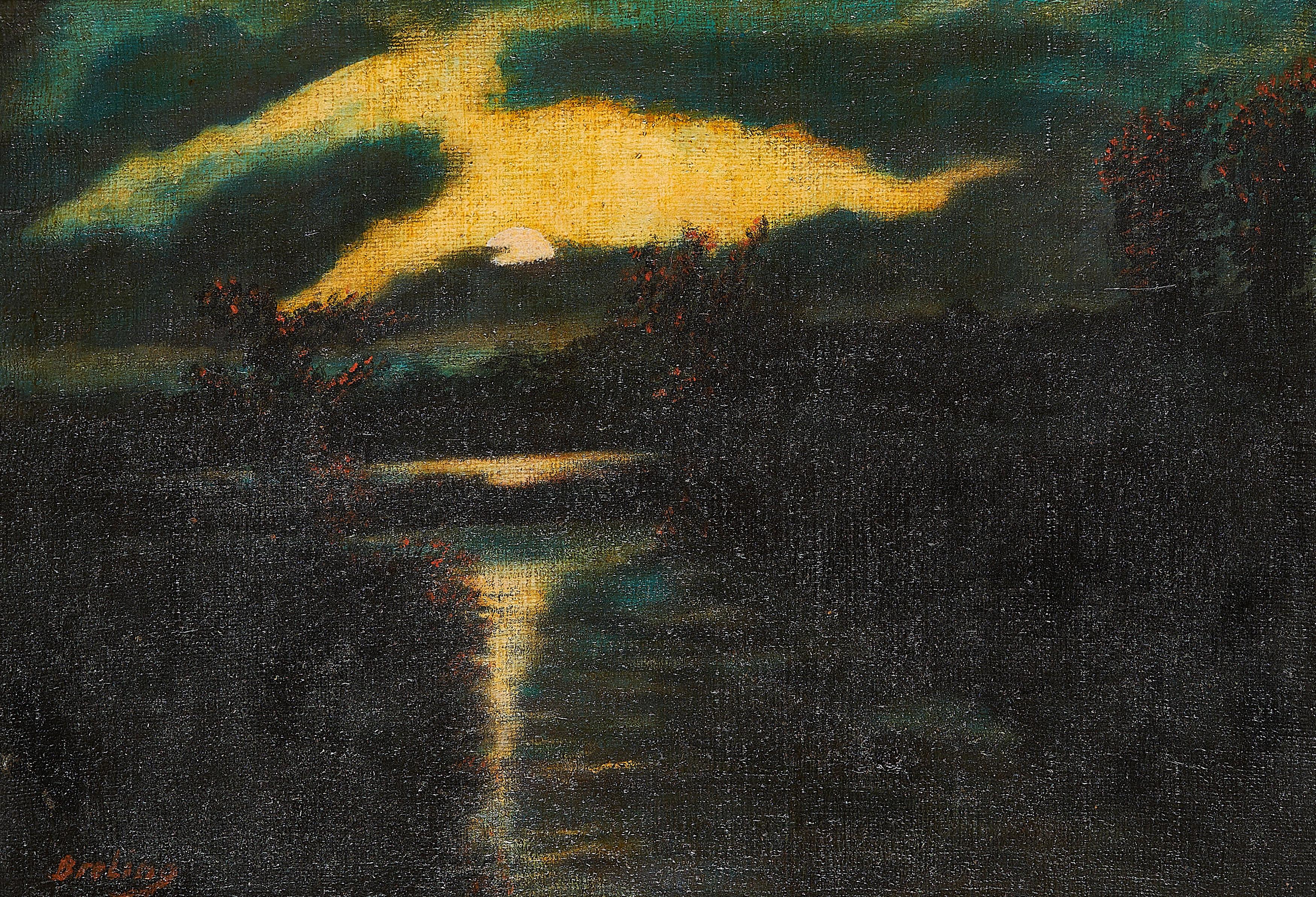 Olga Bontjes van Beek - Teufelsmoor in Worpswede.