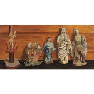 Olga Costa - Maderas (Figuras Coloniales)