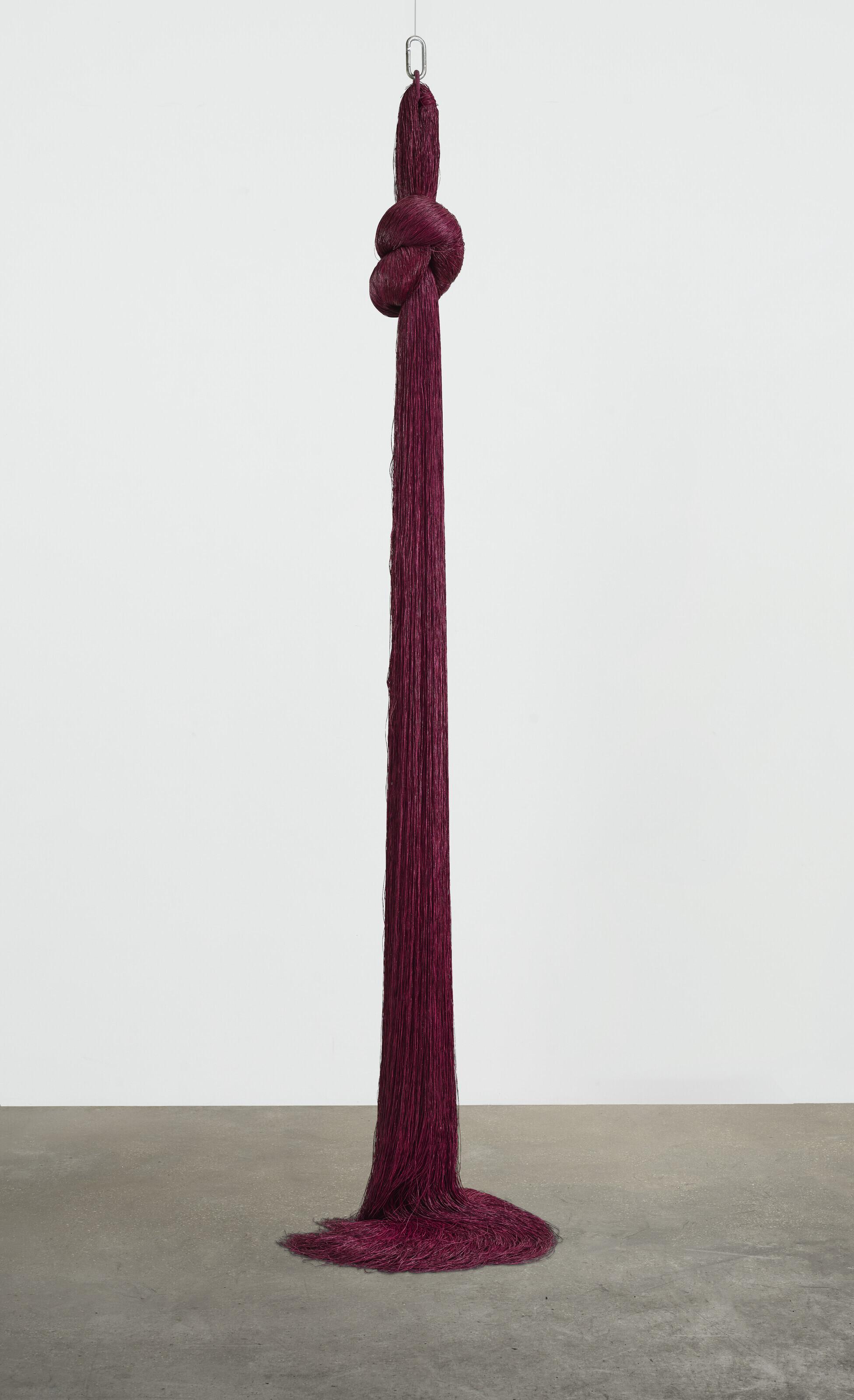 Olga De Amaral - Nudo 20 (magenta 2)