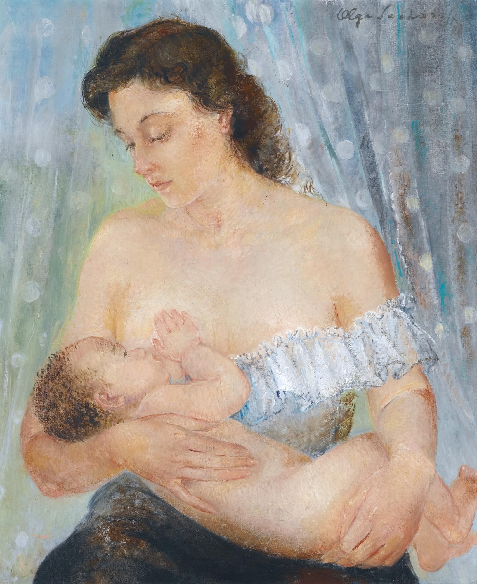 Olga Sacharoff - Motherhood