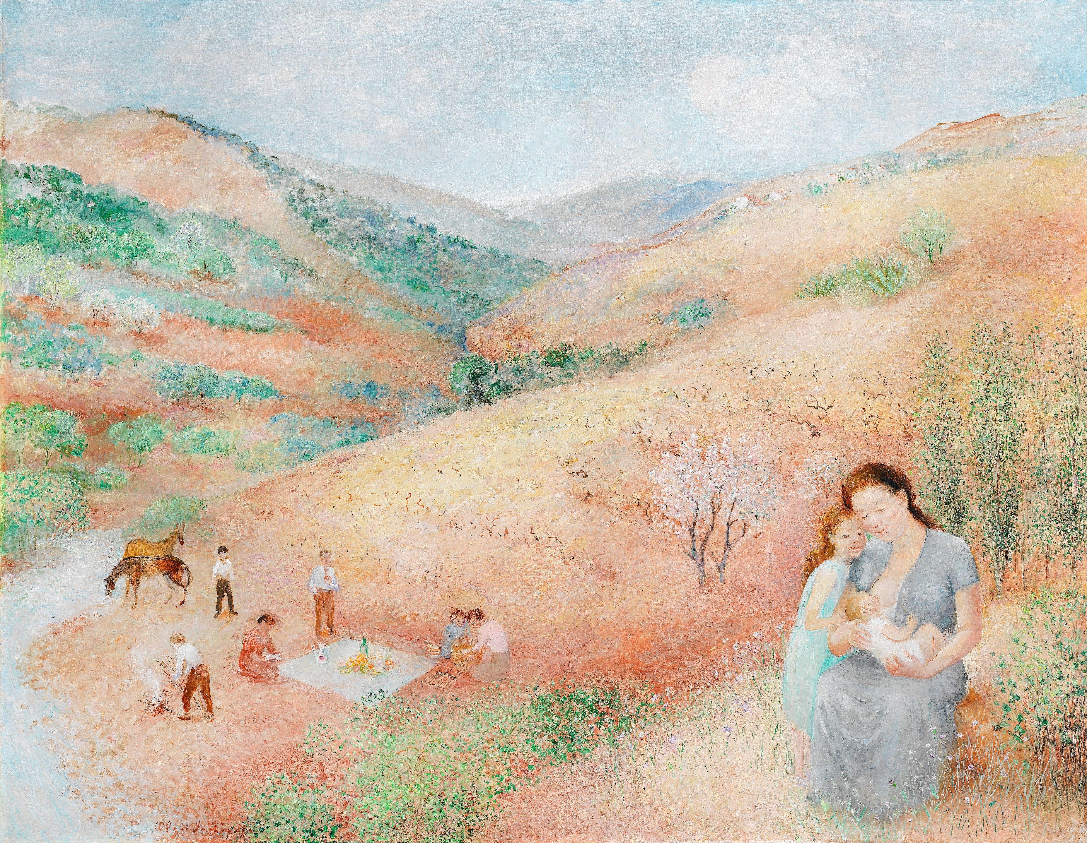 Olga Sacharoff - Motherhood