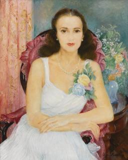 Olga Sacharoff - Portrait Of A Lady