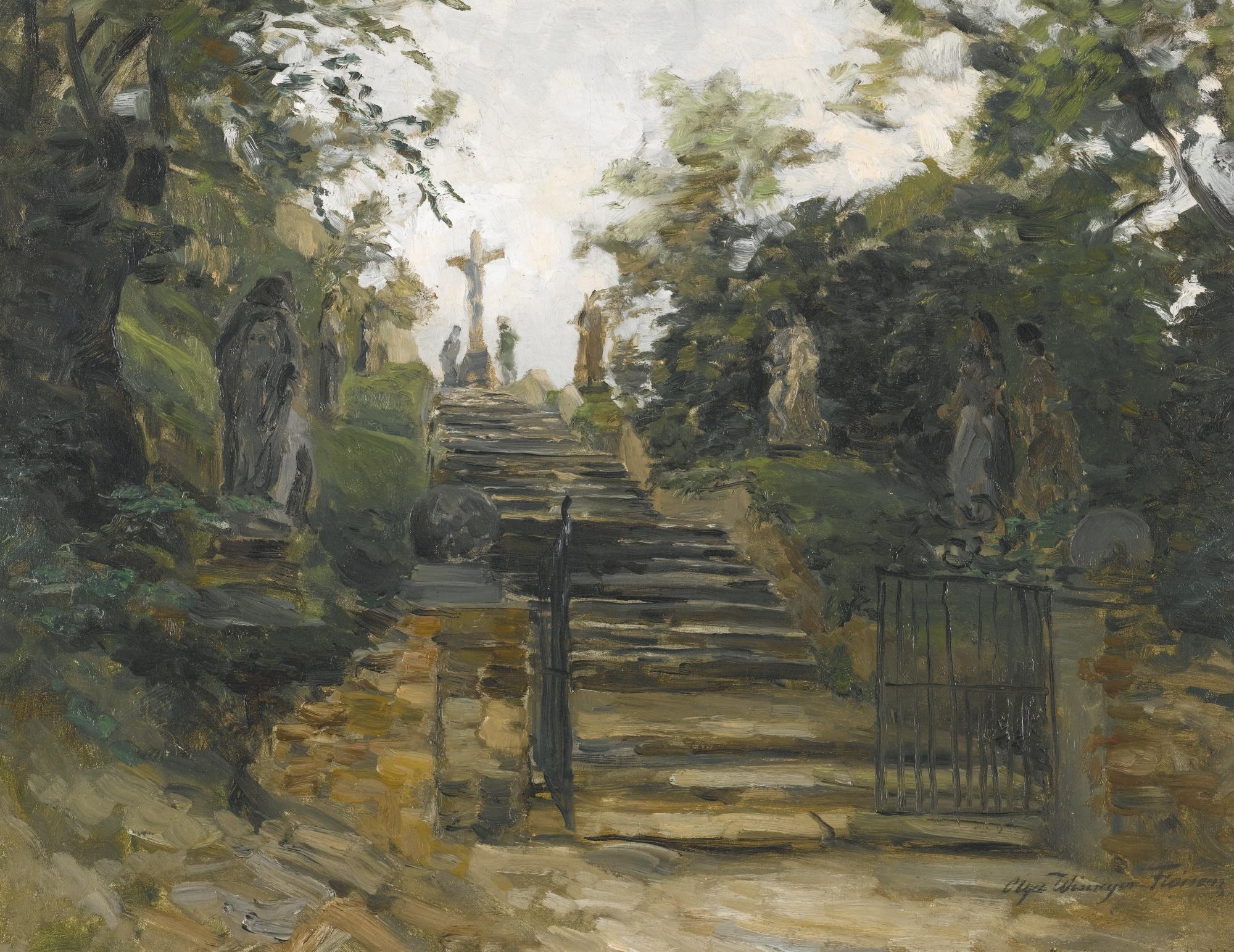 Olga Wisinger-Florian - Austrian the Bisamberg Near Vienna