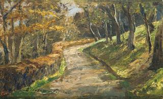 Olga Wisinger-Florian - Austrian weg Im Vorfrühling (Pathway In Early Spring)